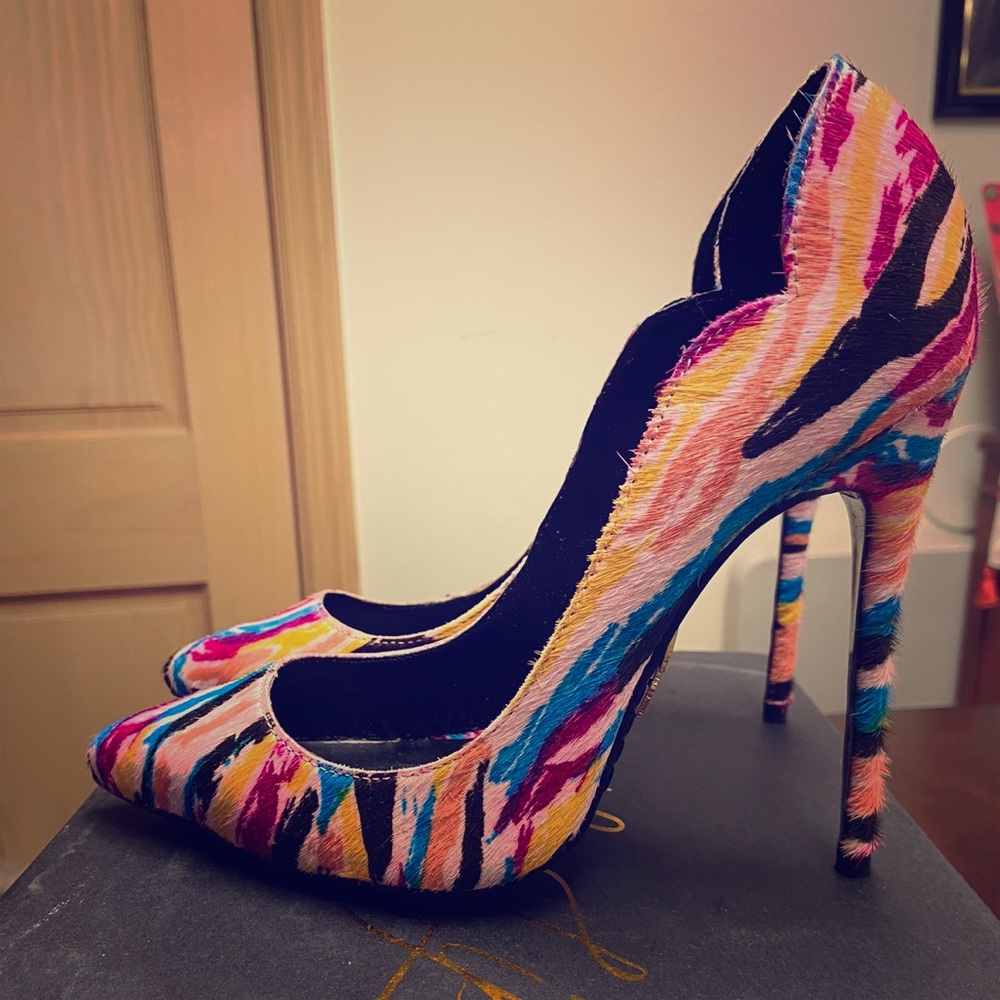 Multicolor High Heels
